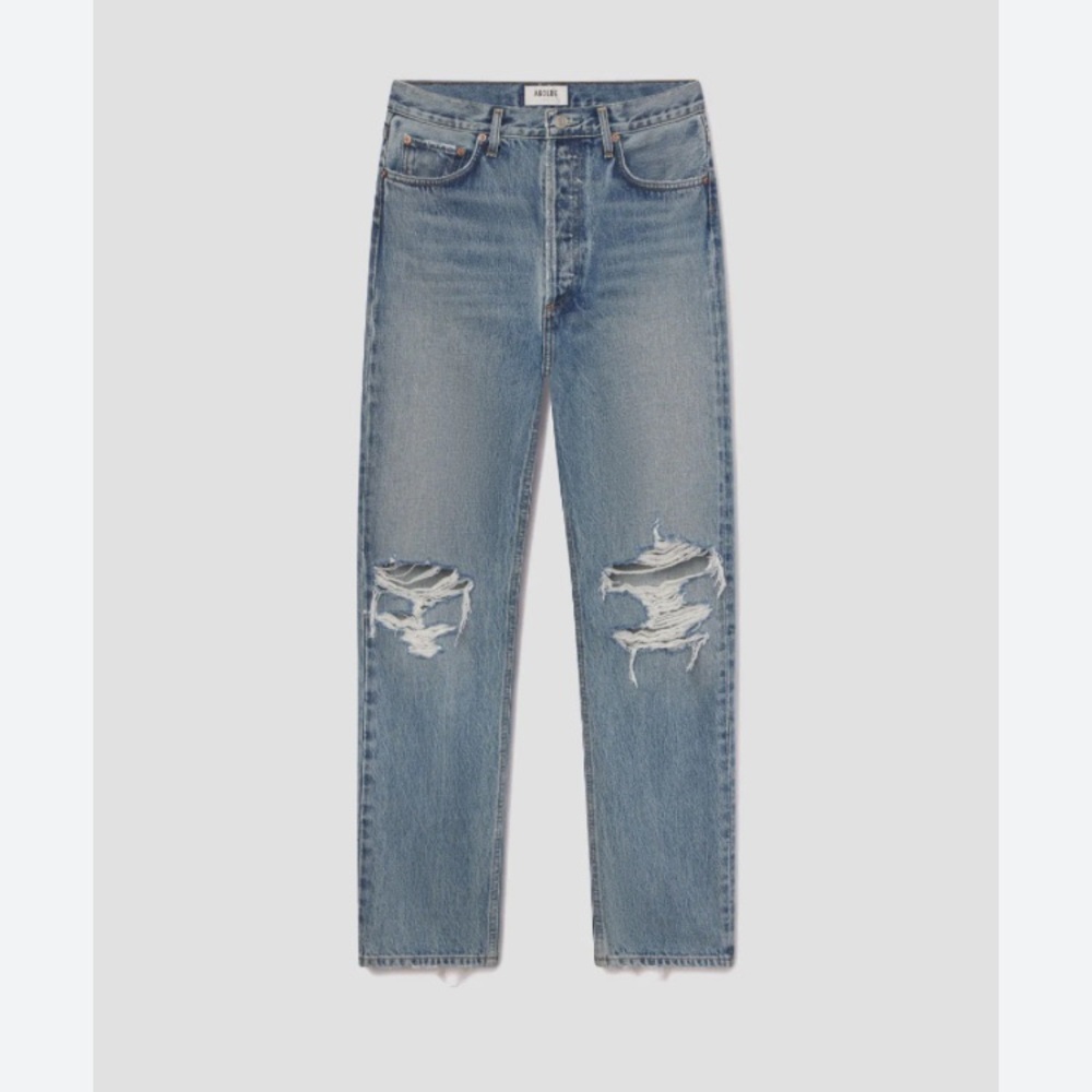 Agolde High Rise Women Jeans - Light Blue